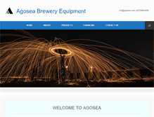 Tablet Screenshot of agosea.com